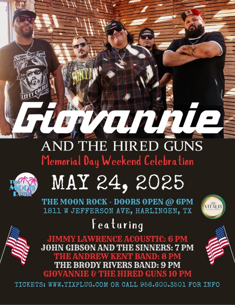 Giovannie & The Hired Guns – Live at The Moonrock